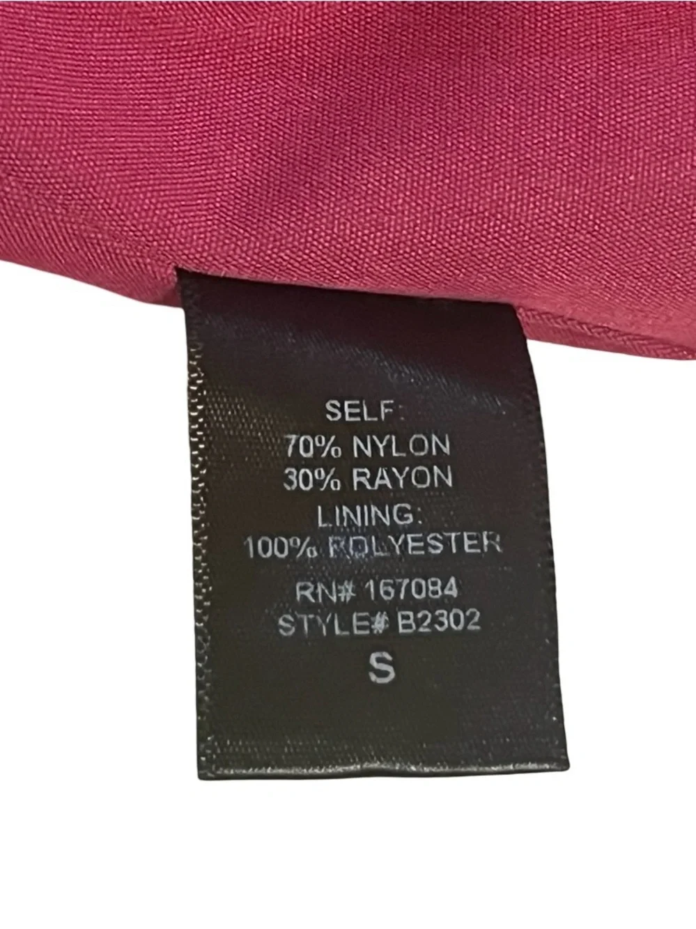 Tuckernuck Pomander Place Lyla Jacquard Puff Sleeve Blouse Pink Red Lurex S
